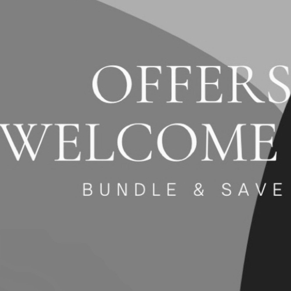 Open to bundles and offers!